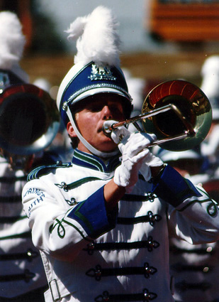 Trombone player